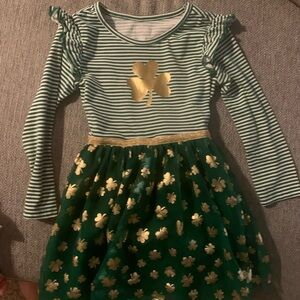 Girls St Patrick’s Day dress 4T